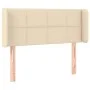 Kopfteil aus cremefarbenem Stoff, 83 x 16 x 78/88 cm von , Kopf- und Fußteile - Ref: Foro24-3118747, Preis: 47,52 €, Rabatt: %