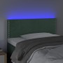 Cabecero con LED de terciopelo verde oscuro 90x5x78/88 cm de , Cabeceros y pies de cama - Ref: Foro24-3121511, Precio: 39,31 ...