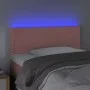 LED-Kopfteil aus rosa Samt, 90 x 5 x 78/88 cm von , Kopf- und Fußteile - Ref: Foro24-3121513, Preis: 47,65 €, Rabatt: %