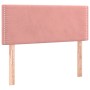 LED-Kopfteil aus rosa Samt, 90 x 5 x 78/88 cm von , Kopf- und Fußteile - Ref: Foro24-3121513, Preis: 44,38 €, Rabatt: %