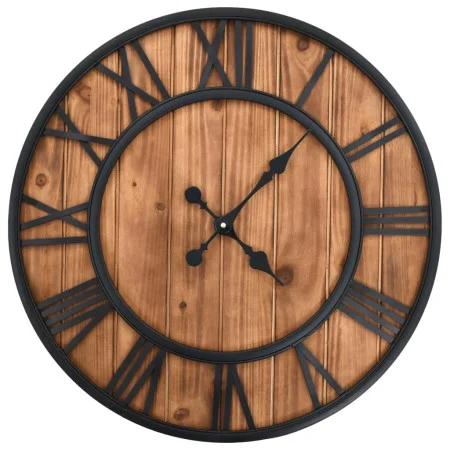 Vintage wall clock quartz movement wood metal 60 cm XXL by vidaXL, Wall clocks - Ref: Foro24-50646, Price: 76,91 €, Discount: %