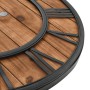 Vintage wall clock quartz movement wood metal 60 cm XXL by vidaXL, Wall clocks - Ref: Foro24-50646, Price: 76,46 €, Discount: %