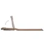 Folding beach mats 2 units steel and brown fabric by vidaXL, Loungers - Ref: Foro24-44331, Price: 48,58 €, Discount: %