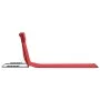 Faltbare Strandmatte 2 Einheiten Stahl und roter Stoff von vidaXL, Liegen - Ref: Foro24-44329, Preis: 46,84 €, Rabatt: %