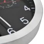 Quartz wall clock hygrometer and thermometer 30 cm black by vidaXL, Wall clocks - Ref: Foro24-50624, Price: 28,75 €, Discount: %