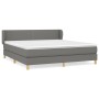Boxspringbett mit dunkelgrauer Stoffmatratze 180x200 cm von , Betten und Lattenroste - Ref: Foro24-3126742, Preis: 573,02 €, ...