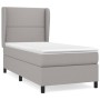 Boxspringbett mit hellgrauer Stoffmatratze 80x200 cm von , Betten und Lattenroste - Ref: Foro24-3127837, Preis: 308,95 €, Rab...