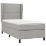 Boxspringbett mit hellgrauer Stoffmatratze 80x200 cm von , Betten und Lattenroste - Ref: Foro24-3127837, Preis: 308,95 €, Rab...
