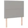Box spring bed with light gray fabric mattress 80x200 cm by , Beds and slatted bases - Ref: Foro24-3127837, Price: 303,92 €, ...