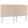 Box spring bed with cappuccino synthetic leather mattress 180x200cm by , Beds and slatted bases - Ref: Foro24-3128990, Price:...