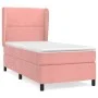 Boxspringbett mit rosa Samtmatratze 100x200 cm von , Betten und Lattenroste - Ref: Foro24-3129140, Preis: 327,87 €, Rabatt: %