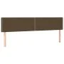 Box spring bed with dark brown fabric mattress 160x200 cm by , Beds and slatted bases - Ref: Foro24-3129644, Price: 476,81 €,...