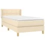 Box spring bed with cream fabric mattress 80x200 cm by , Beds and slatted bases - Ref: Foro24-3130230, Price: 301,93 €, Disco...