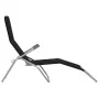 Folding sun loungers 2 units black textilene by vidaXL, Loungers - Ref: Foro24-44338, Price: 143,88 €, Discount: %