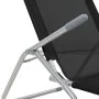 Folding sun loungers 2 units black textilene by vidaXL, Loungers - Ref: Foro24-44338, Price: 143,88 €, Discount: %