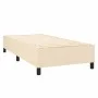 Box spring bed with cream fabric mattress 80x200 cm by , Beds and slatted bases - Ref: Foro24-3131390, Price: 320,49 €, Disco...
