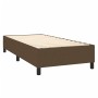 Boxspringbett mit dunkelbrauner Stoffmatratze 100x200 cm von , Betten und Lattenroste - Ref: Foro24-3131572, Preis: 362,77 €,...