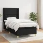 Box spring bed with black fabric mattress 90x190 cm by , Beds and slatted bases - Ref: Foro24-3131875, Price: 295,53 €, Disco...