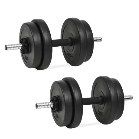 Cast iron dumbbell set 14 pieces 20 kg by vidaXL, free weight - Ref: Foro24-91407, Price: 57,60 €, Discount: %