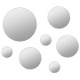 7-Piece Round Glass Wall Mirror Set by vidaXL, Mirrors - Ref: Foro24-245692, Price: 15,55 €, Discount: %