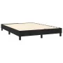 Box spring bed with mattress and LED black velvet 140x200 cm by , Beds and slatted bases - Ref: Foro24-3134347, Price: 406,29...