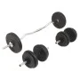 Juego de barras y pesas 30 kg de vidaXL, Peso libre - Ref: Foro24-91400, Precio: 92,13 €, Descuento: %