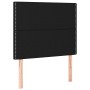 Box spring bed with LED mattress black fabric 120x200 cm by , Beds and slatted bases - Ref: Foro24-3135343, Price: 401,36 €, ...