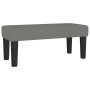 Box spring bed with dark gray fabric mattress 90x200 cm by , Beds and slatted bases - Ref: Foro24-3136486, Price: 373,26 €, D...