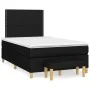 Box spring bed with black fabric mattress 120x200 cm by , Beds and slatted bases - Ref: Foro24-3137063, Price: 413,11 €, Disc...