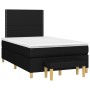 Box spring bed with black fabric mattress 120x200 cm by , Beds and slatted bases - Ref: Foro24-3137063, Price: 418,99 €, Disc...
