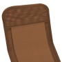 Folding sun loungers, 2 units, gray taupe textilene by vidaXL, Loungers - Ref: Foro24-44341, Price: 137,42 €, Discount: %