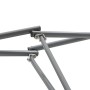 Hängematte mit schwarzem Klappständer von vidaXL, Hängematten - Ref: Foro24-44365, Preis: 94,13 €, Rabatt: %