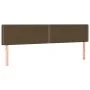 Box spring bed with dark brown fabric mattress 160x200 cm by , Beds and slatted bases - Ref: Foro24-3140548, Price: 452,60 €,...