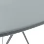 Garten Bistrotisch und Stühle 3 Stück grauer Stahl von vidaXL, Gartensets - Ref: Foro24-44355, Preis: 136,44 €, Rabatt: %