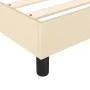 Box spring bed with cream fabric mattress 80x200 cm by , Beds and slatted bases - Ref: Foro24-3144034, Price: 276,68 €, Disco...
