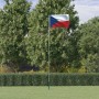 Mast und Flagge der Tschechischen Republik aus Aluminium 5,55 m von , Fahnen und Windsäcke - Ref: Foro24-3147139, Preis: 68,5...