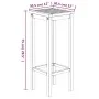 High garden table and stools 5 pcs solid acacia wood by , Garden sets - Ref: Foro24-3154387, Price: 278,11 €, Discount: %