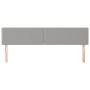 Kopfteile 2 Einheiten aus hellgrauem Stoff 80x5x78/88 cm von , Kopf- und Fußteile - Ref: Foro24-345944, Preis: 39,62 €, Rabat...