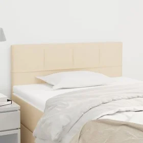 Cream fabric headboard 80x5x78/88 cm by , Headboards and footboards - Ref: Foro24-346009, Price: 42,69 €, Discount: %