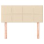 Cremefarbenes Stoffkopfteil 80x5x78/88 cm von , Kopf- und Fußteile - Ref: Foro24-346009, Preis: 43,16 €, Rabatt: %