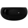 Lavabo redondo de cerámica negro 40x15 cm de vidaXL, Lavabos - Ref: Foro24-142735, Precio: 59,79 €, Descuento: %