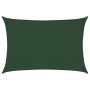 Toldo de vela verde oscuro HDPE 160 g/m² 2,5x3,5 m
