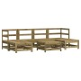 Gartenmöbel-Set 7-teilig aus imprägniertem Kiefernholz von , Gartensets - Ref: Foro24-3186367, Preis: 390,30 €, Rabatt: %