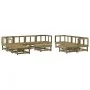 Gartenmöbel-Set 11-teilig aus imprägniertem Kiefernholz von , Gartensets - Ref: Foro24-3186416, Preis: 551,65 €, Rabatt: %
