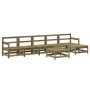 Gartenmöbel-Set 7-teilig aus imprägniertem Kiefernholz von , Gartensets - Ref: Foro24-3186437, Preis: 372,66 €, Rabatt: %