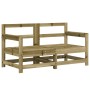 Gartenmöbel-Set 7-teilig aus imprägniertem Kiefernholz von , Gartensets - Ref: Foro24-3186437, Preis: 372,66 €, Rabatt: %
