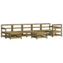 Gartenmöbel-Set 8-teilig aus imprägniertem Kiefernholz von , Gartensets - Ref: Foro24-3186297, Preis: 429,56 €, Rabatt: %
