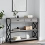 Mesa consola madera de ingeniería gris Sonoma 100x28x75 cm by , Side tables - Ref: Foro24-834193, Price: 105,35 €, Discount: %