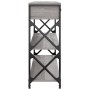 Mesa consola madera de ingeniería gris Sonoma 100x28x75 cm by , Side tables - Ref: Foro24-834193, Price: 105,35 €, Discount: %