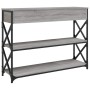 Mesa consola madera de ingeniería gris Sonoma 100x28x75 cm by , Side tables - Ref: Foro24-834193, Price: 105,35 €, Discount: %